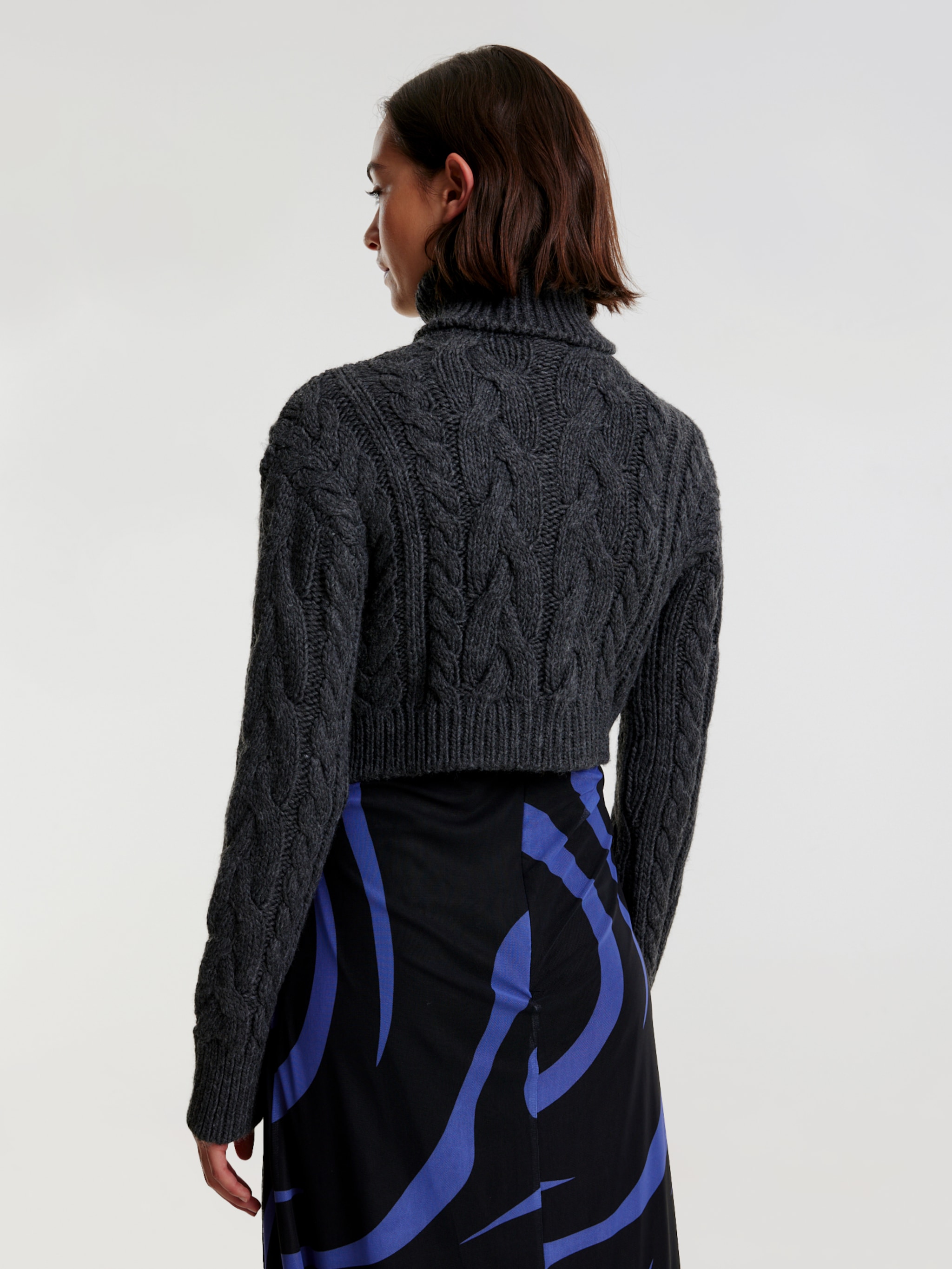 EDITED Produkte Pullover 'Xandra' grau