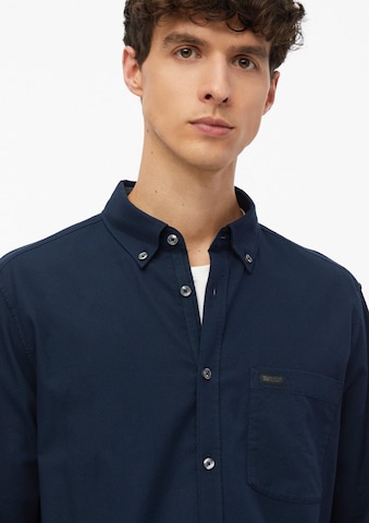 s.Oliver Regular fit Button Up Shirt in Blue