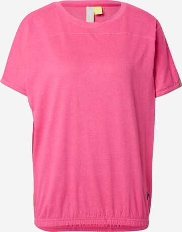 Alife and Kickin - Camiseta 'DiniAK' en rosa: frente