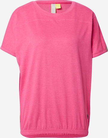 T-shirt 'DiniAK' Alife and Kickin en rose : devant