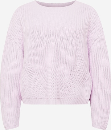 Pull-over Urban Classics en violet : devant