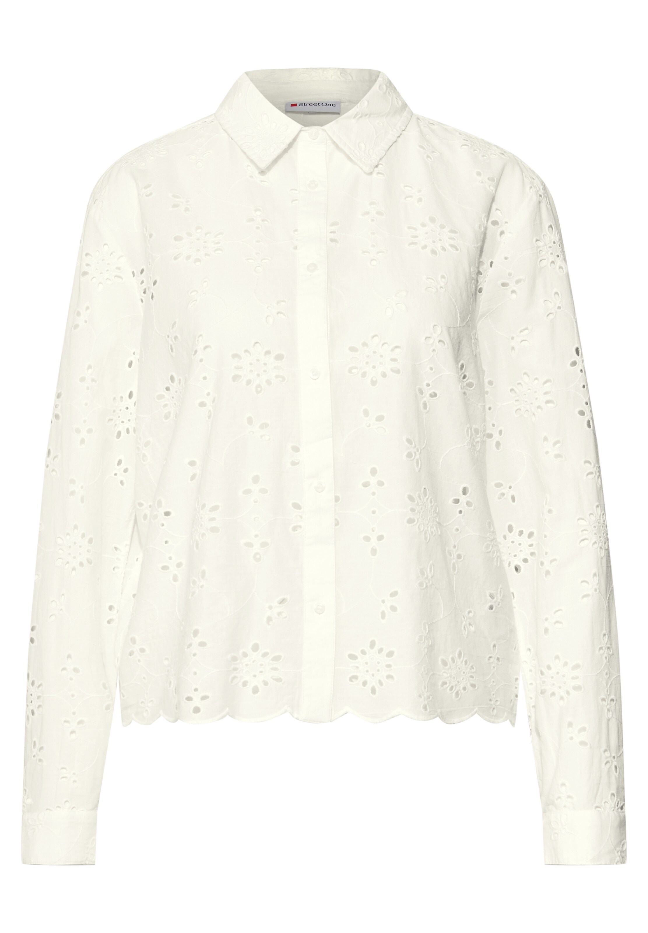STREET ONE Bluse in Weiß: Vorderseite