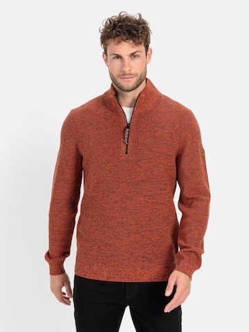 CAMEL ACTIVE Trui in Rood: voorkant