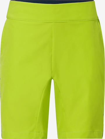 VAUDE Regular Workout Pants in Green: front
