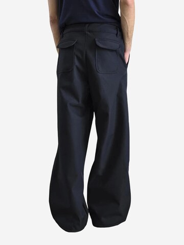 Wide Leg Pantalon Giesto en noir