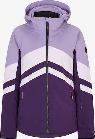 ZIENER Athletic Jacket 'TELIA' in Purple: front