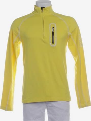 BOGNER Sweatshirt & Zip-Up Hoodie in S in Yellow: front