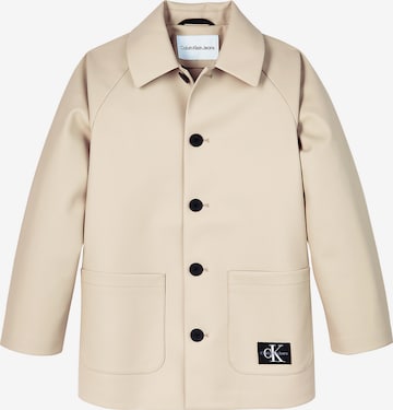 Calvin Klein Jeans Between-Season Jacket in Beige: front