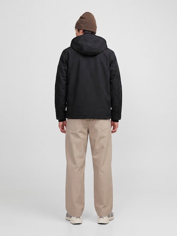 JACK & JONES Prehodna jakna 'JJEPETER' | črna barva