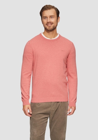 s.Oliver Sweater in Orange: front