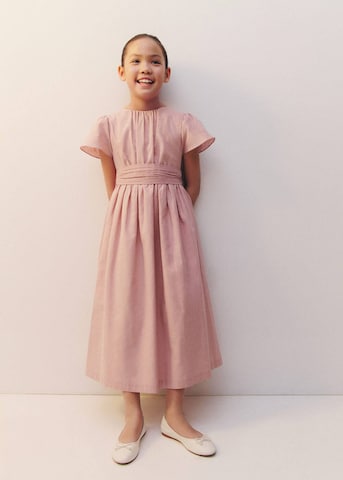 MANGO KIDS Kleid in Pink: Vorderseite