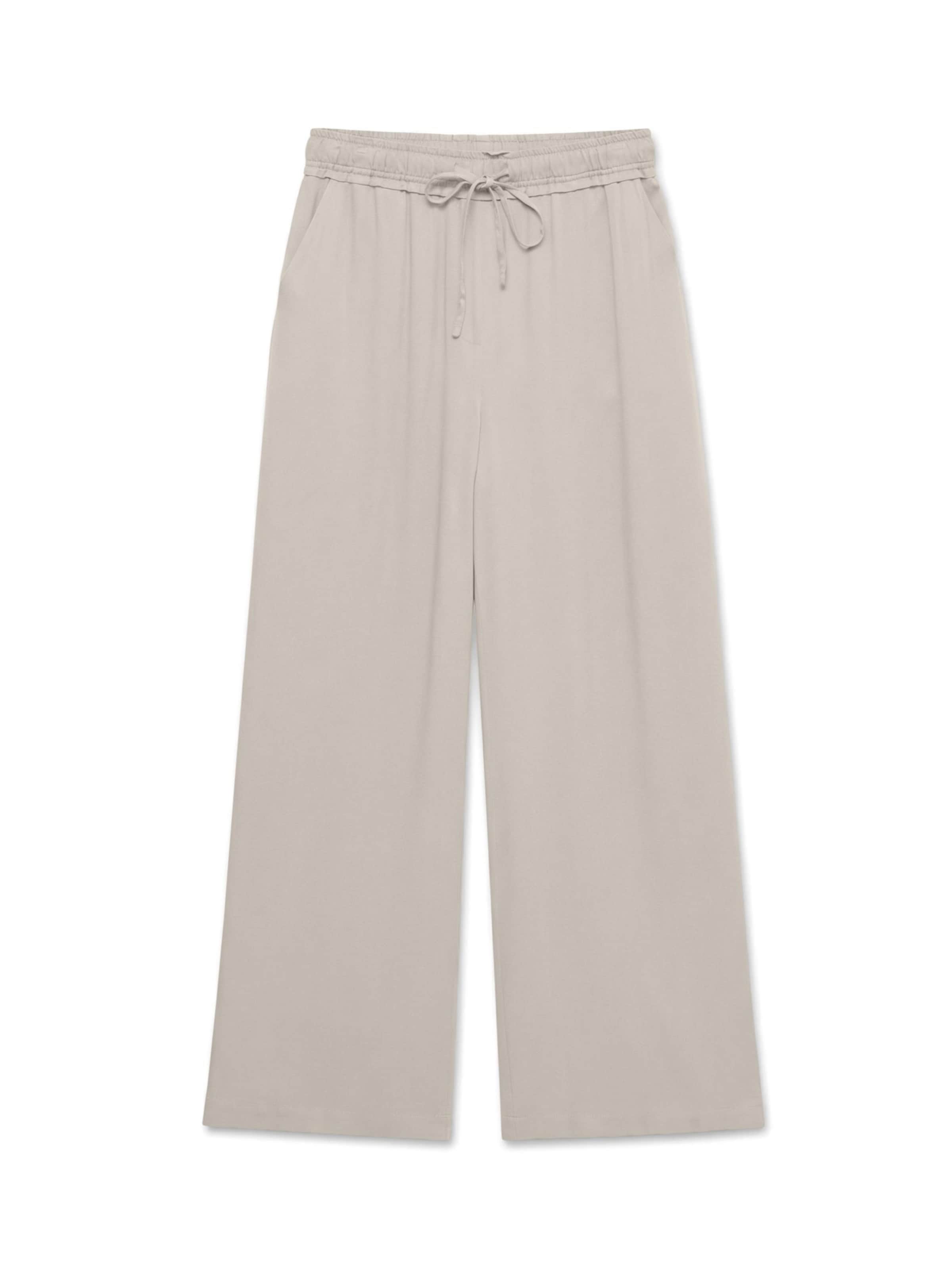 VERO MODA regular Bukser i beige: forside