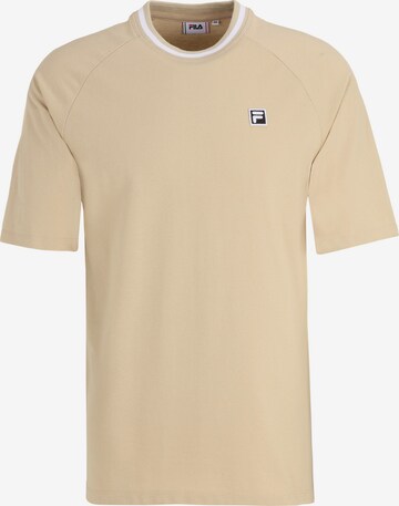 FILA T-shirt 'BILOXI' i beige: framsida