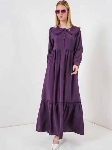 Bigdart Shirt dress in Purple