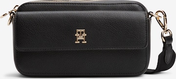 juoda TOMMY HILFIGER Rankinė su ilgu dirželiu 'DISTINCT': priekis