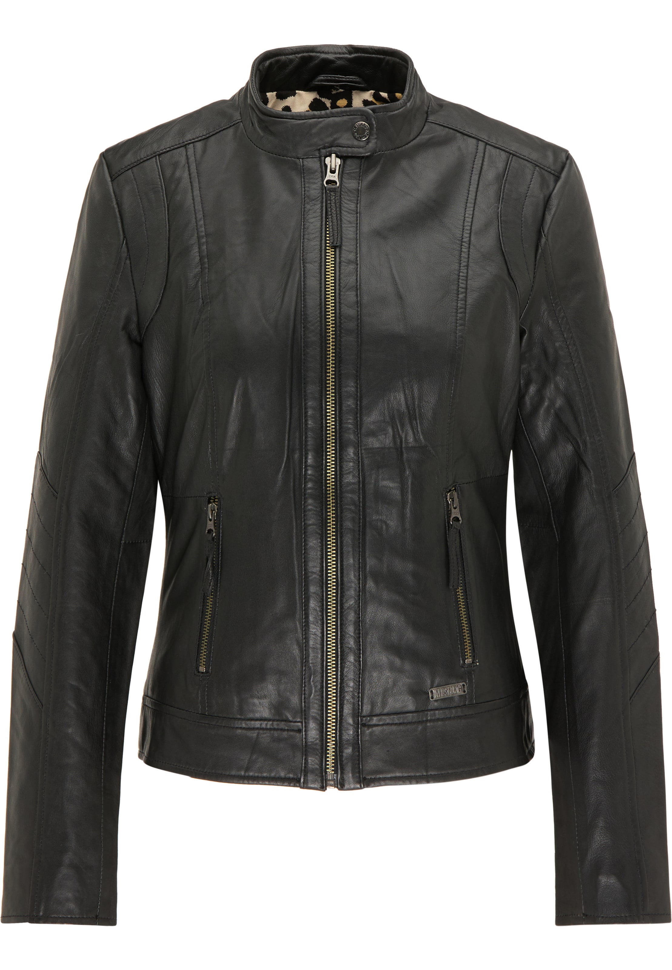 MUSTANG Tussenjas in Zwart: voorkant