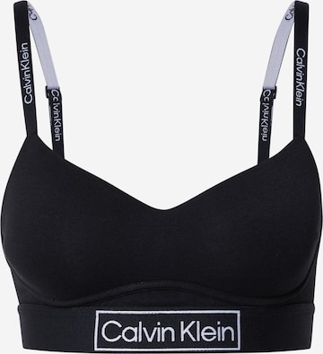 Calvin Klein Underwear Bra in Black: front