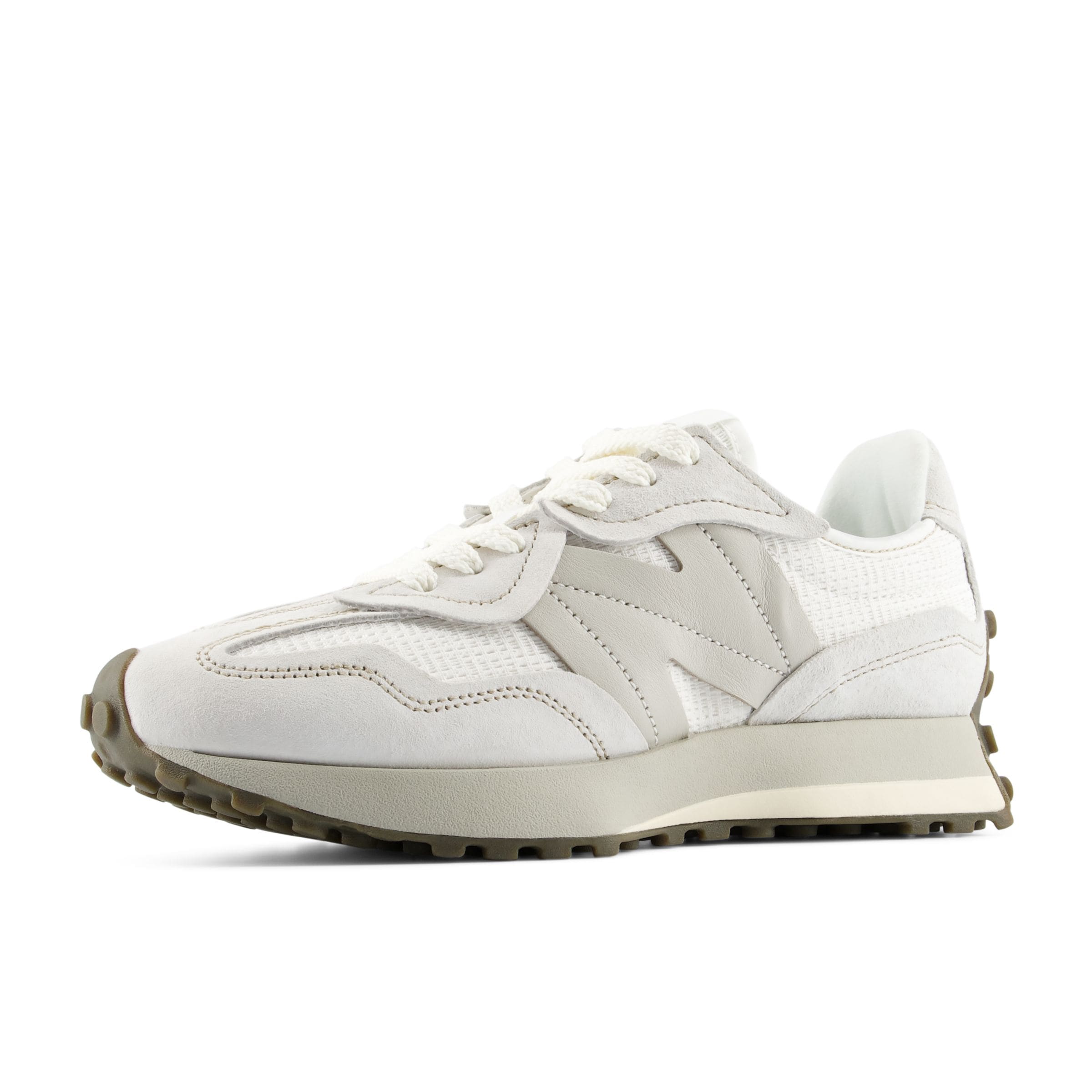 Baskets basses '327W' new balance en gris : devant