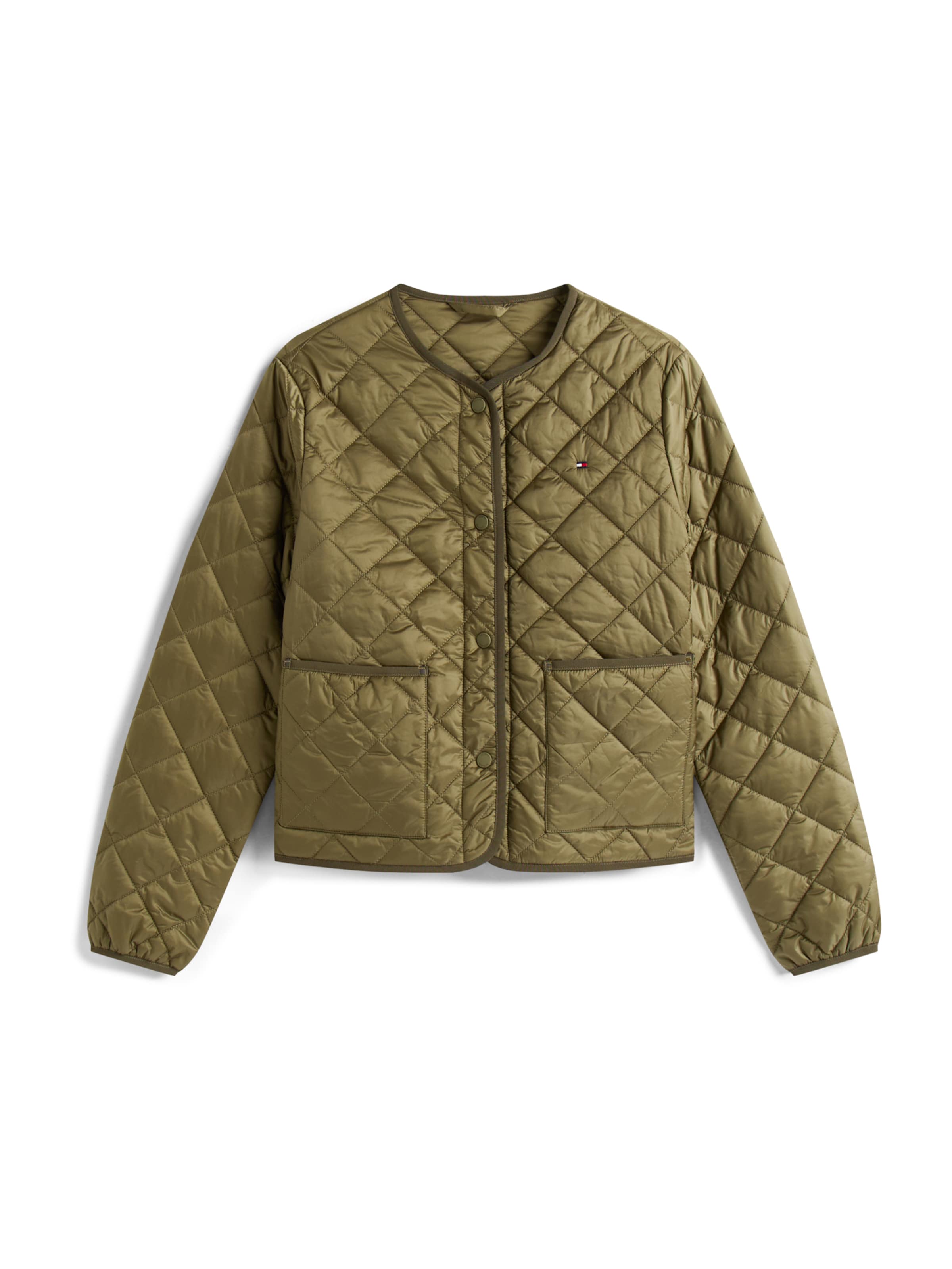 TOMMY HILFIGER Veste mi-saison en olive, Vue avec produit