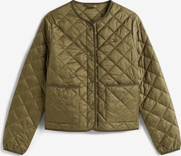 Veste mi-saison TOMMY HILFIGER en vert : devant