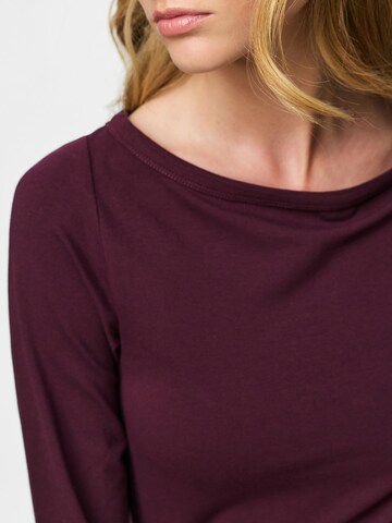 PIECES Shirt 'PCPhoebe' in Red
