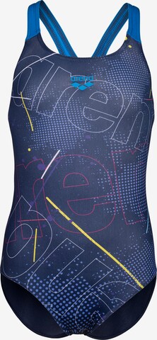 ARENA Swimsuit 'GALACTIC' in Mixed colors: front