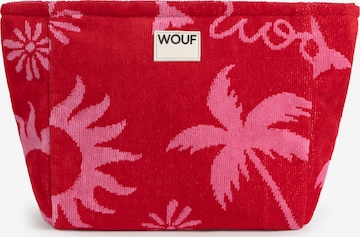 Trousses de toilette 'Terry' Wouf en rouge : devant