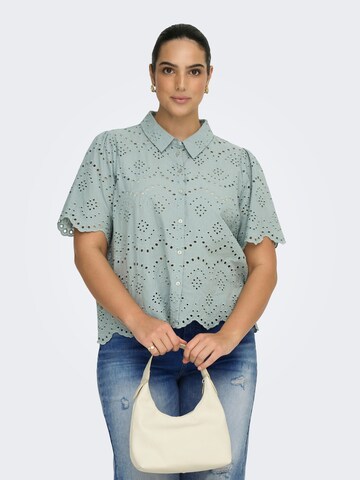 Camicia da donna 'CARValais' di ONLY Carmakoma in verde