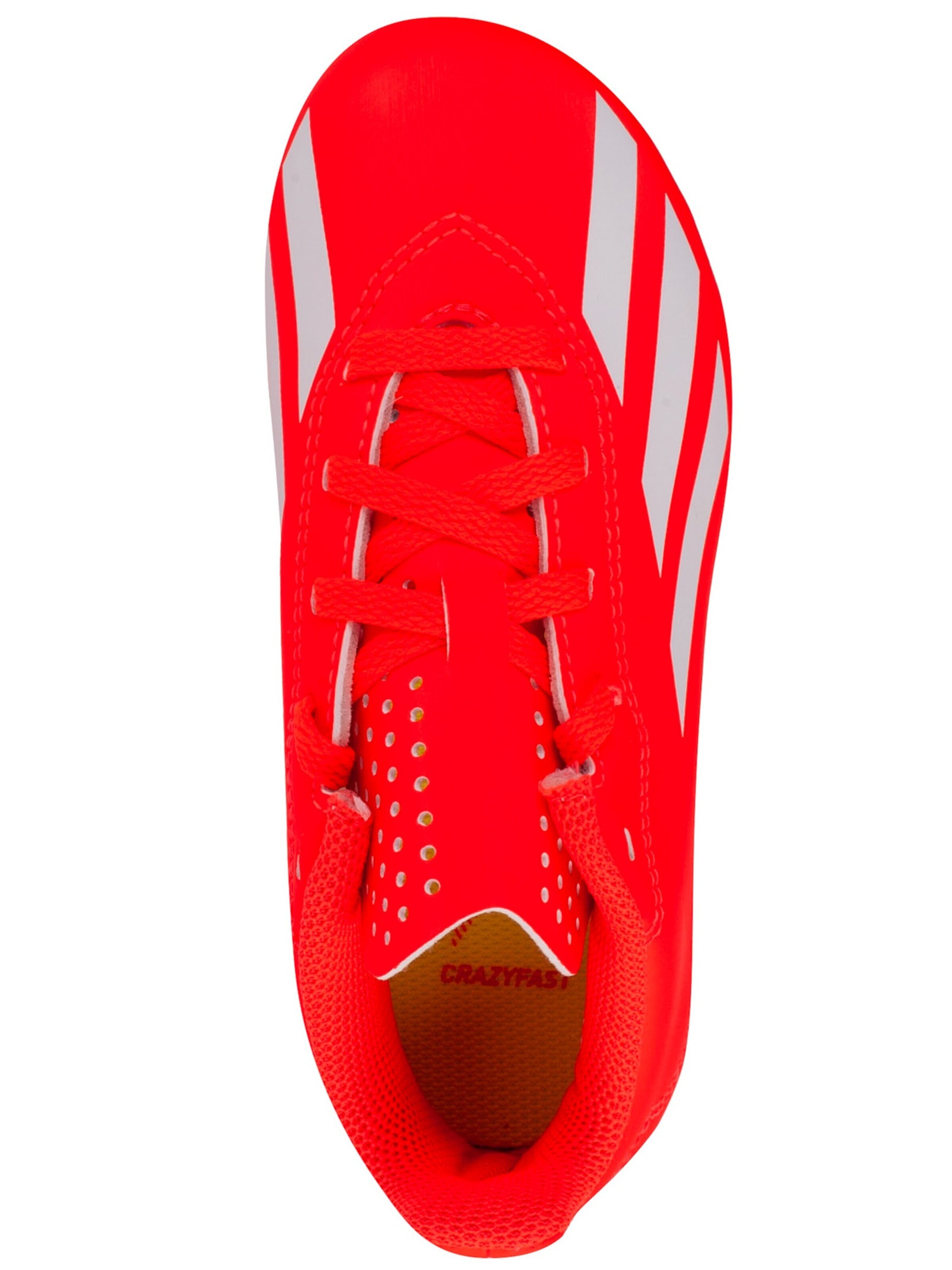 ADIDAS PERFORMANCE Athletic Shoes 'adidas X Crazyfast Club Jr FXG' in Red
