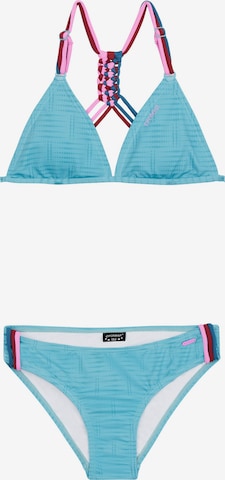 PROTEST Triangel Bikini 'PRTFIMKE 24 JR' in Blau: Vorderseite