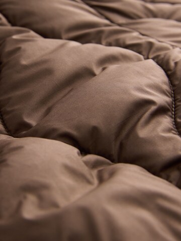 Next Välikausitakki värissä ruskea