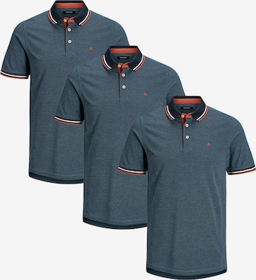 JACK & JONES Shirt 'Paulos - Slim Fit' in Blue: front