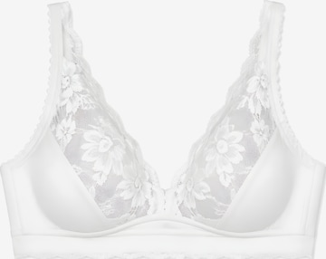 Bustier Soutien-gorge MILENKA en blanc : devant