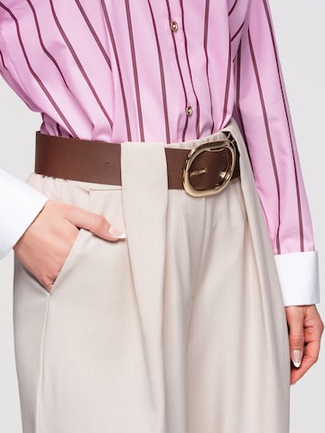 Ombre Wide leg Trousers in Beige