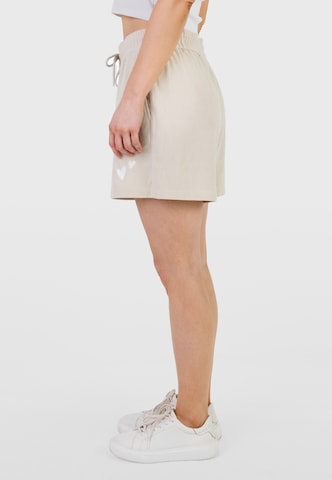 Regular Pantalon 'Kim Cordashian' Kleinigkeit en beige