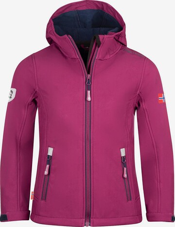 TROLLKIDS Outdoor jacket 'FJORD' in Pink: front