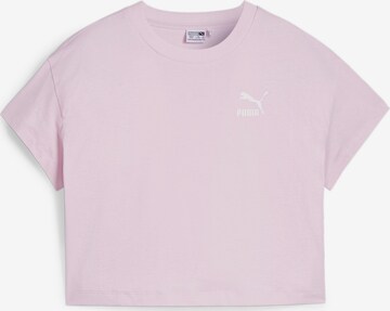 PUMA T-Shirt 'CLASSICS' in Pink: predná strana