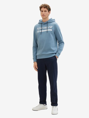 TOM TAILOR Sweatshirt i blå