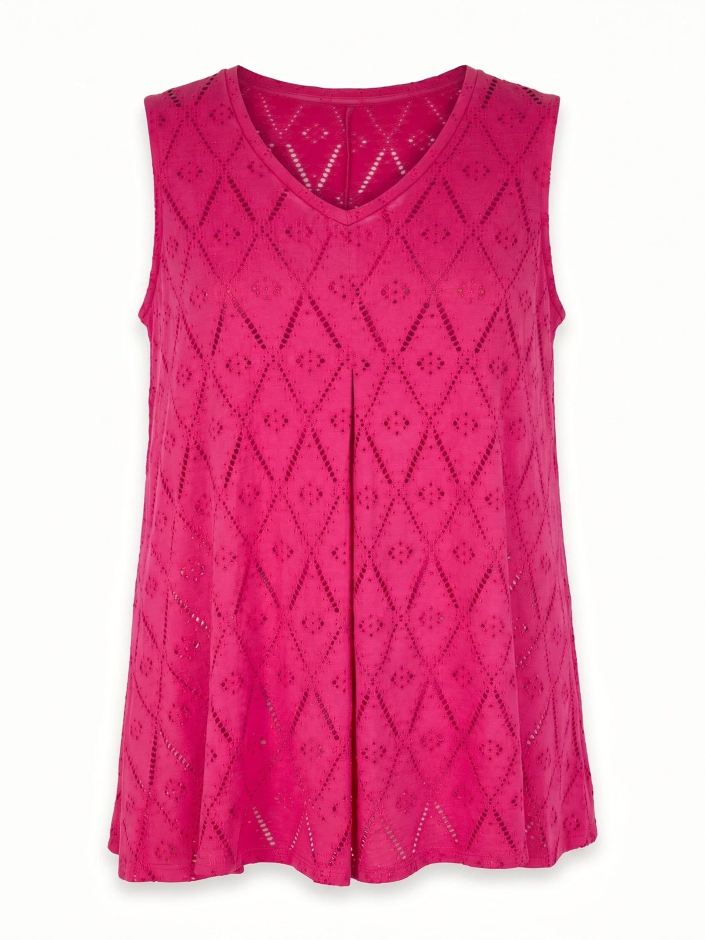 Shape Of You Top – pink: přední strana