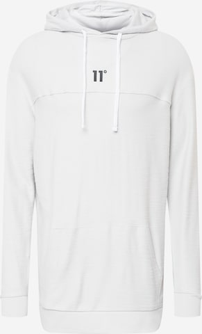 11 Degrees Sweatshirt in Grijs: voorkant
