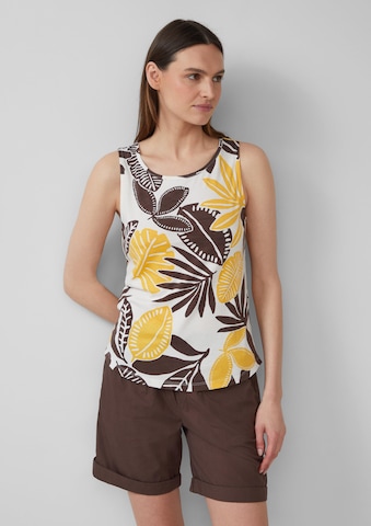 s.Oliver Top in Beige: voorkant