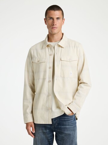 T-Shirt CHASIN' en beige : devant