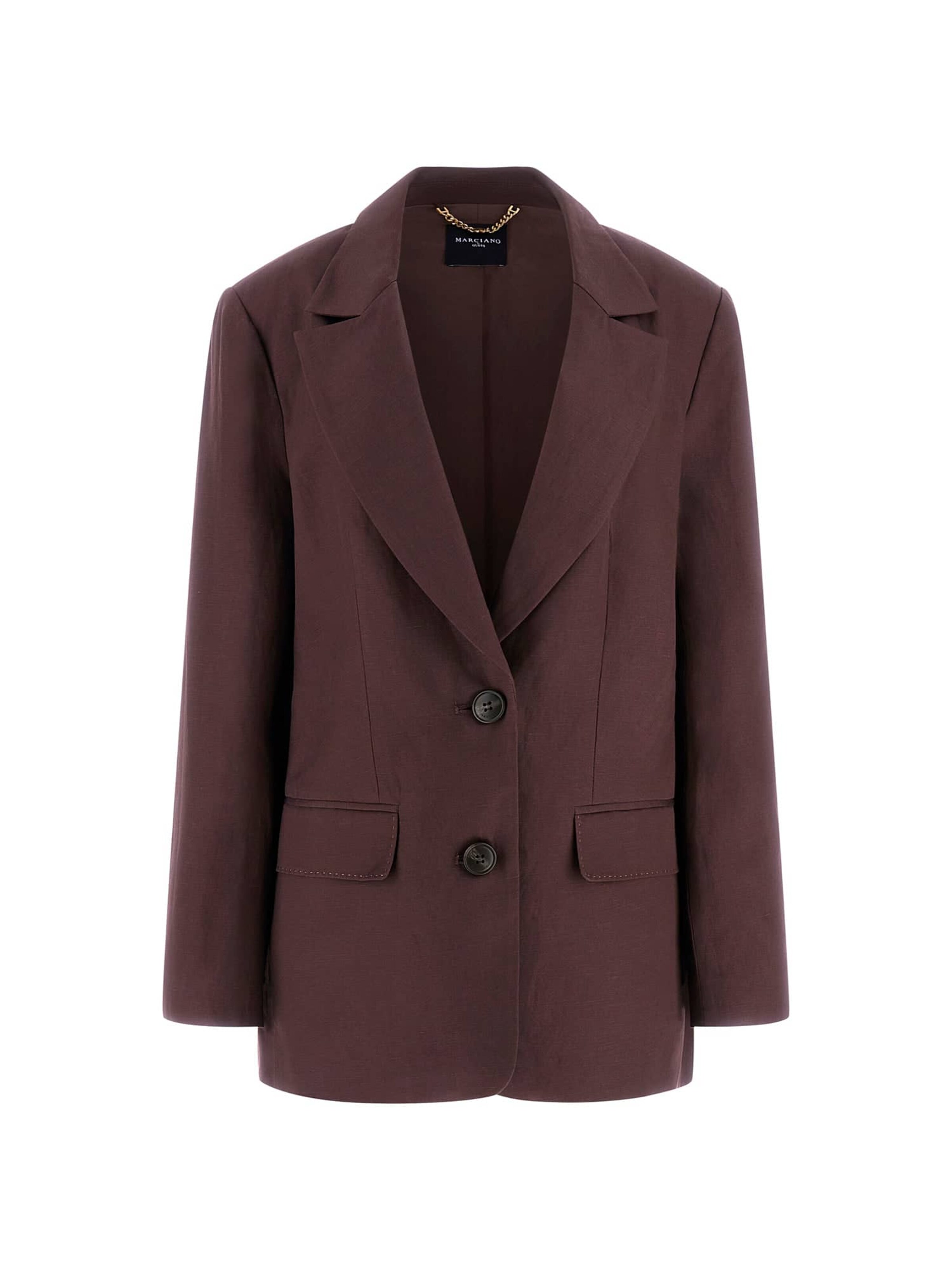 GUESS Blazer 'Marciano' in Braun: Vorderseite