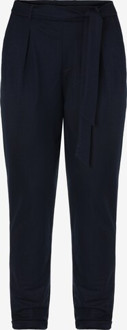 TATUUM Normální Kalhoty se sklady v pase 'ZAMIRIA' – modrá: přední strana