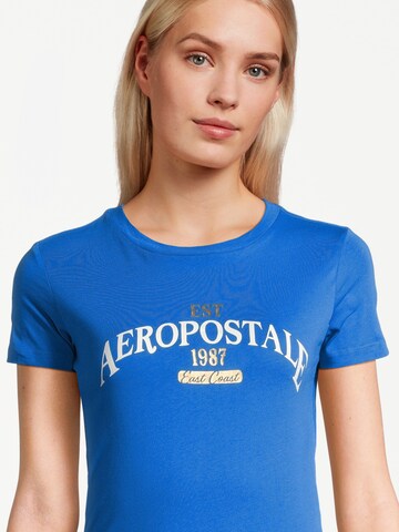 AÉROPOSTALE Tričko – modrá