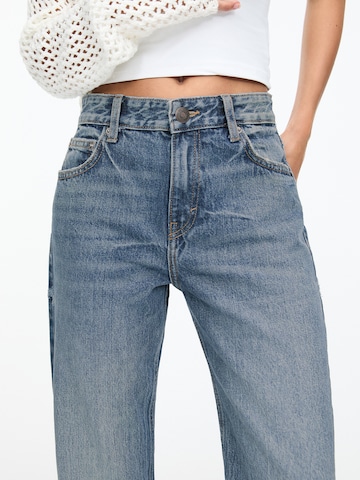 Pull&Bear Loosefit Farmer - kék