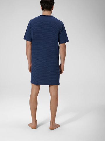 Ammann Nachthemd ' Jeans Ringel ' in Blau