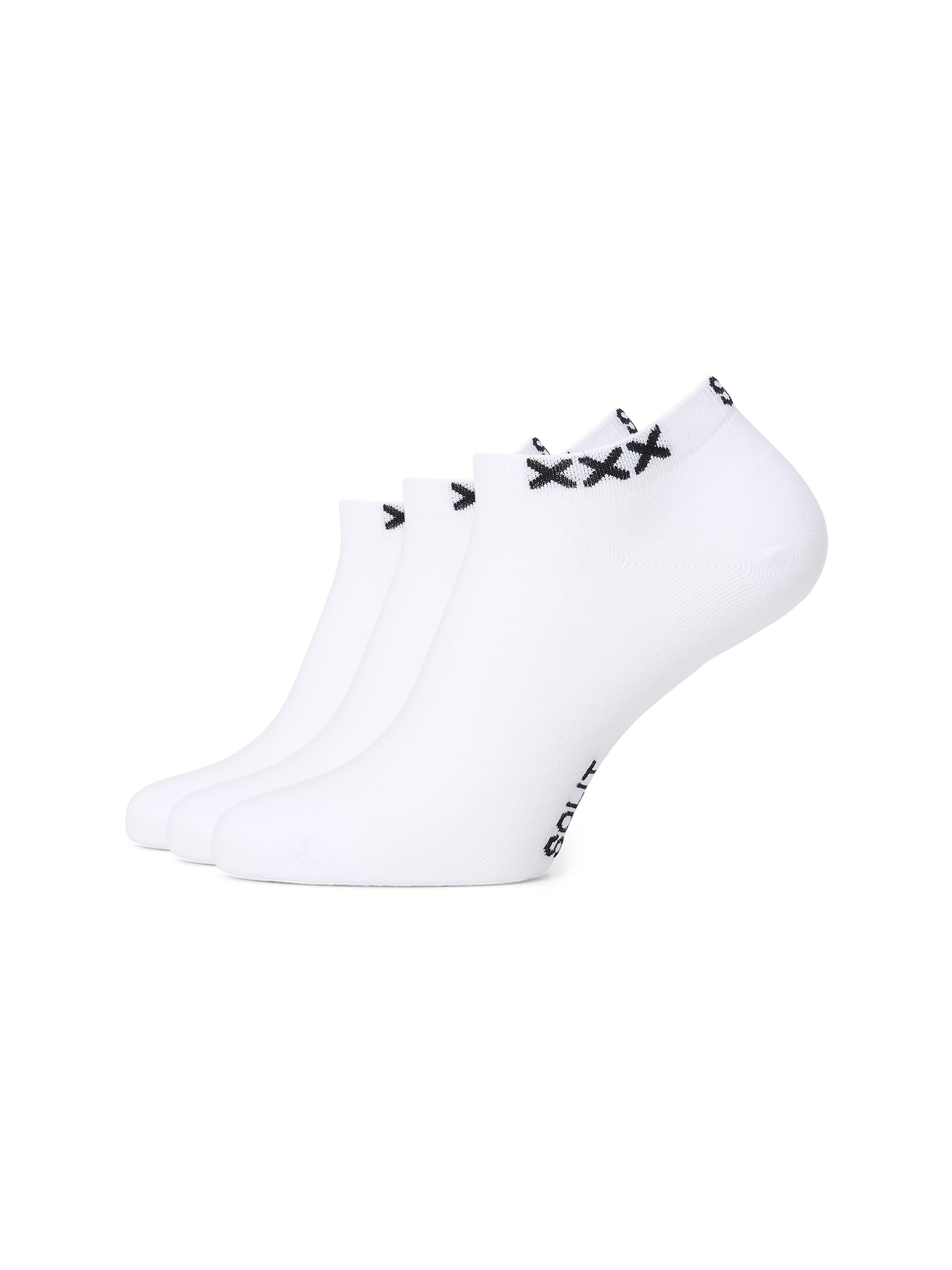 SOLIT socks Sokker 'Originals Amsterdam (wit)' i hvid: forside