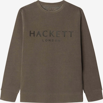 Hackett London Sweatshirt in Braun: Vorderseite