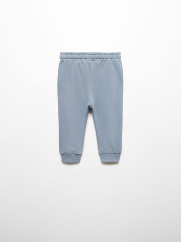 MANGO KIDS Tapered Housut 'MATEO5' värissä sininen